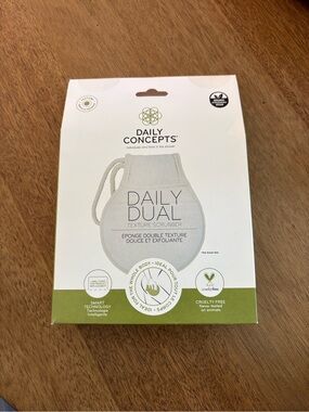 Daily Concepts Daily Dual Texture Scrubber - New